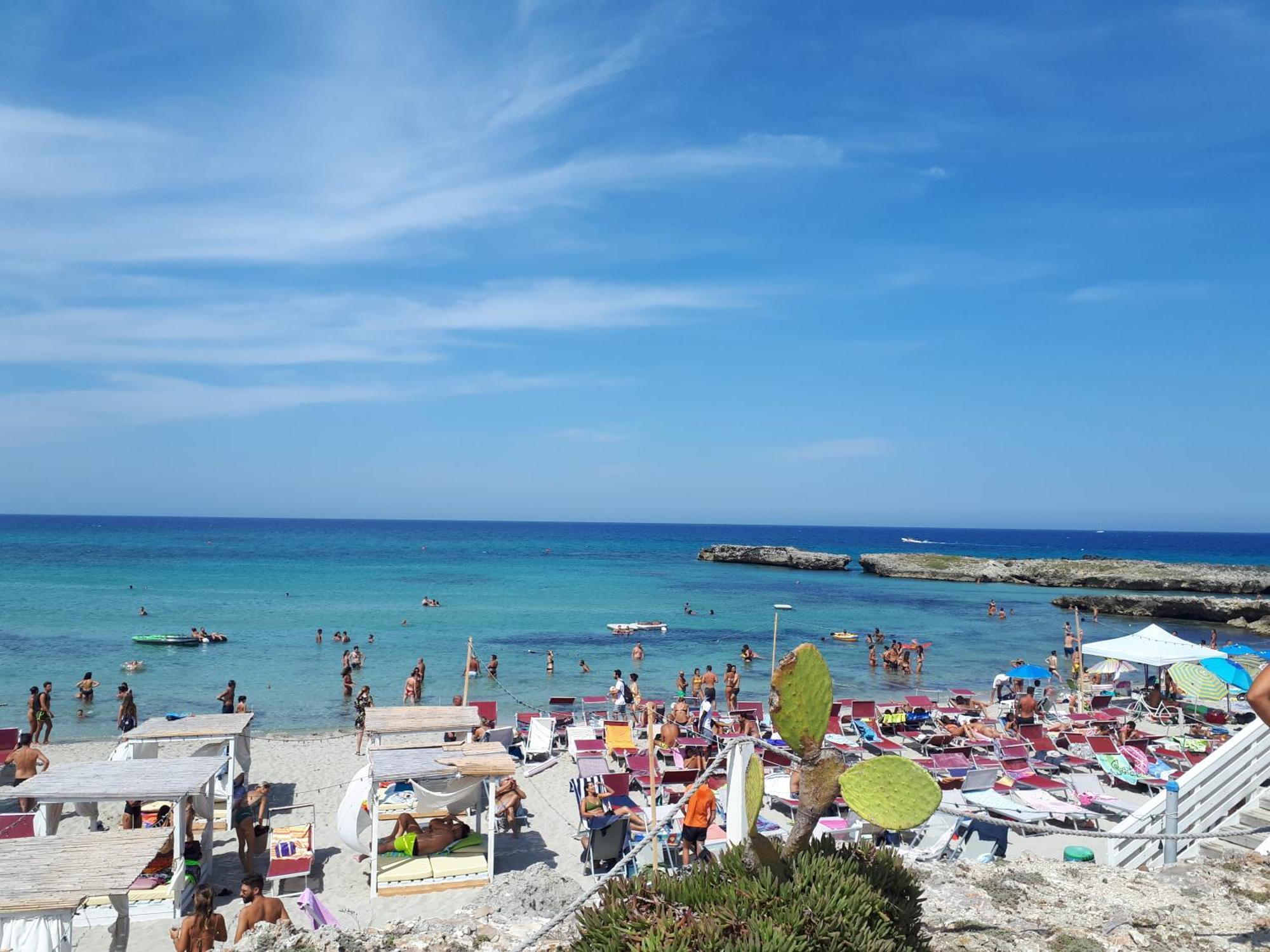 Cate A Mare Villa San Foca Bagian luar foto
